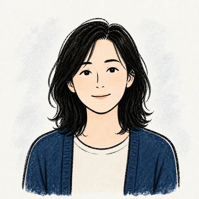 블러 처리된 핸드드로잉 상대 캐릭터 예시